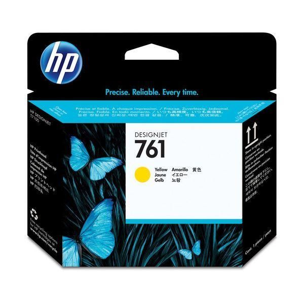 ds-(まとめ) HP761 プリントヘッド イエロー CH645A 1個 〔×10セット〕