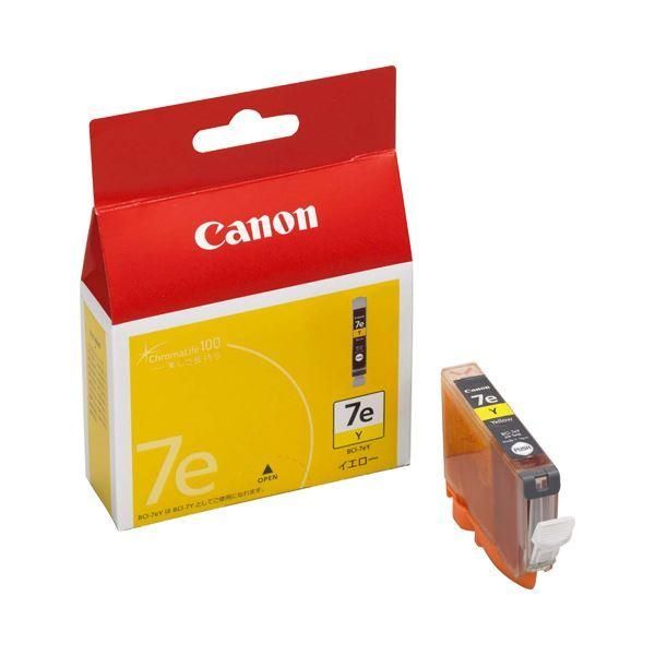 ds-(まとめ) キヤノン Canon インクタンク BCI-7eY イエロー 0367B001 1個 〔×10セット〕