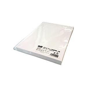 ds-(まとめ) TANOSEE カラーレーザー・IJ用名刺用紙 10面 白 1冊（100シート） 〔×10セット〕