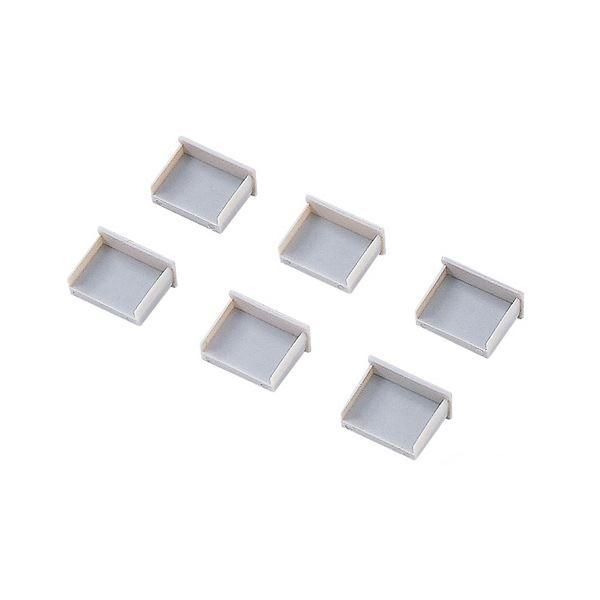 ds-(まとめ) サンワサプライ USBコネクタキャップ つめなし TK-UCAP2-20 1パック（20個） 〔×10セット〕 17,199円