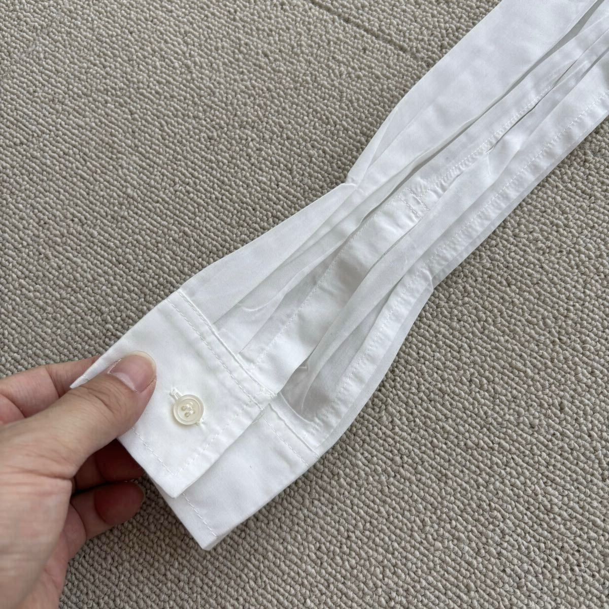 ISSEY MIYAKE WHITE LABEL プリーツ 長袖シャツ イッセイミヤケ