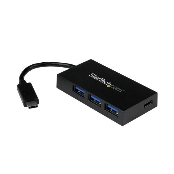ds-StarTech.com USB-C接続4ポートUSB 3.0ハブ HB30C3A1CFB 1台 9,090円