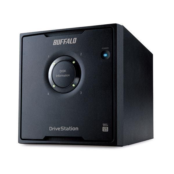 ds-バッファロー ドライブステーション RAID5対応 外付けHDD USB3.0用 4ドライブ 8TB HD-QL8TU3/R5J 1台