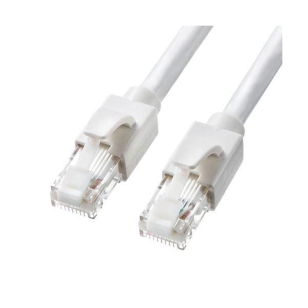 ds-サンワサプライ カテゴリ6A LANケーブル KB-T6ATS-15W ホワイト 6,157円