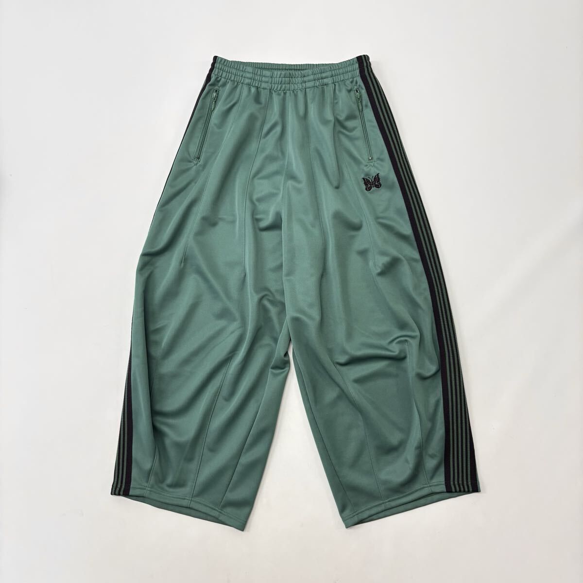 23ss 2023 NEEDLES ニードルス H.D. TRACK PANT POLY SMOOTH ヒザデル トラック パンツ MR290 NEPENTHES ネペンテス サイズ XS 80714 0100