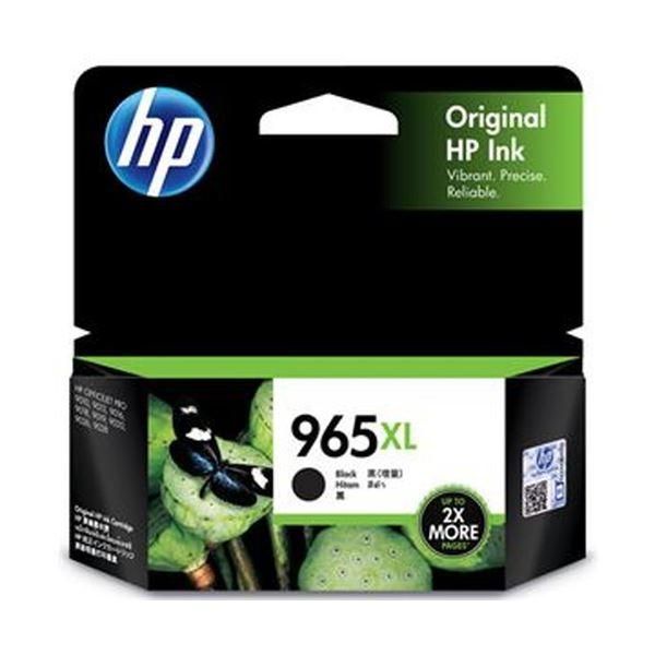 ds-（まとめ）HP HP965XL インクカートリッジ黒 3JA84AA 1個〔×3セット〕