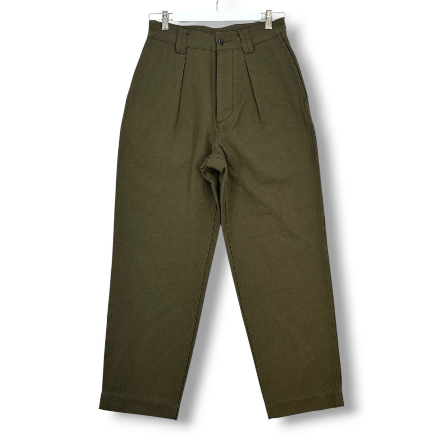 MHL. エムエイチエル LIGHT COTTON WOOL DRILL PANTS ウールドリル 