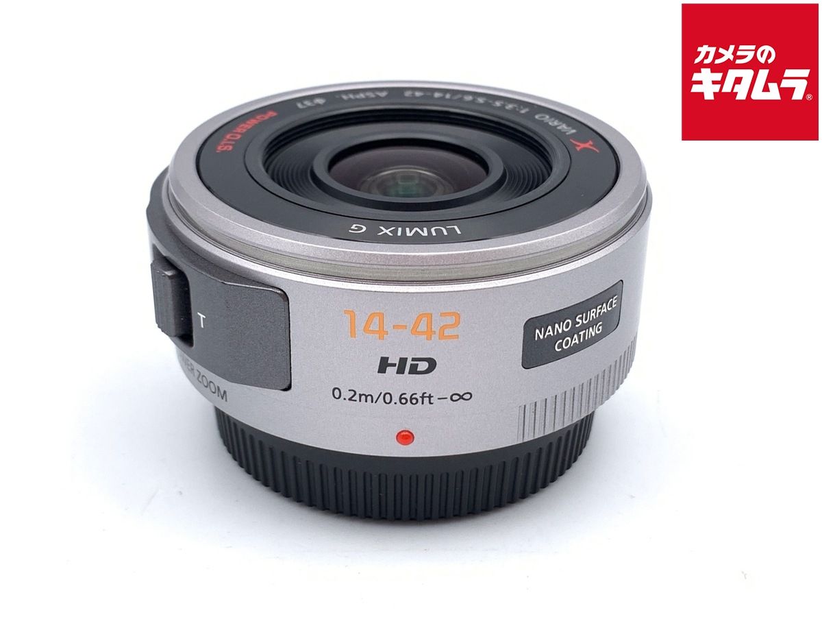 【中古】 【並品】 パナソニック LUMIX G X VARIO PZ 14-42mm/F3.5-5.6 POWER O.I.S. [H-PS14042] シルバー 15,161円