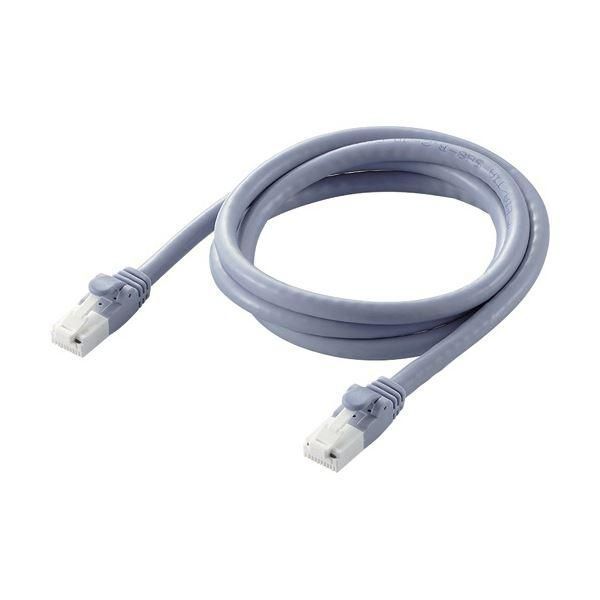 ds-エレコム ツメ折れ防止LANケーブル(Cat6A対応) ブルー 50.0m LD-GPAT/BU50/RS 1本 15,169円