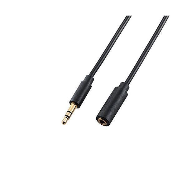 ds-〔5個セット〕 エレコム AVケーブル/オーディオ用延長ケーブル/3.5φメス-3.5φオス/ブラック/3.0m DH-MPJN30X5