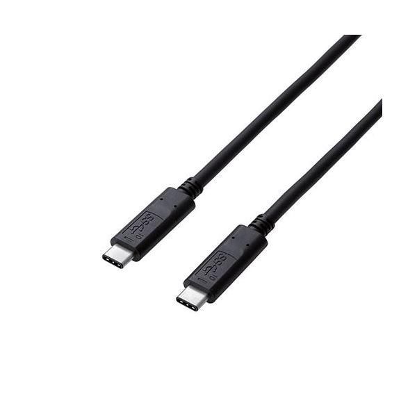 ds-エレコム USB3.1ケーブル/Gen2/C-Cタイプ/認証品/PD対応/5A出力/1.0m/ブラック USB3-CC5P10NBK 6,328円