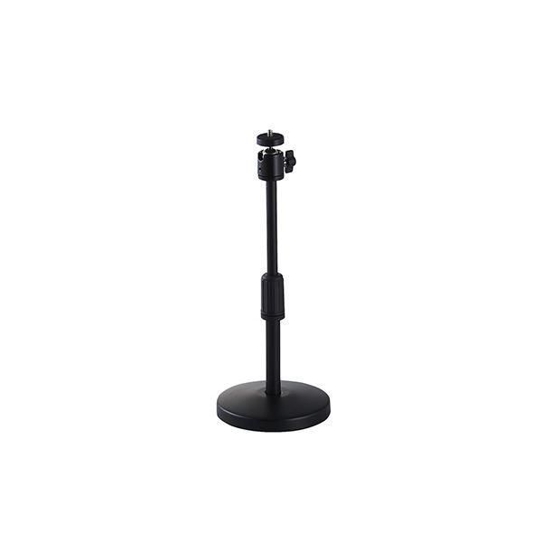 ds-（まとめ） エレコム WEBカメラ用卓上スタンド/GoPro用アダプタ付属/ブラック UCAM-DSARMBK 〔×2セット〕