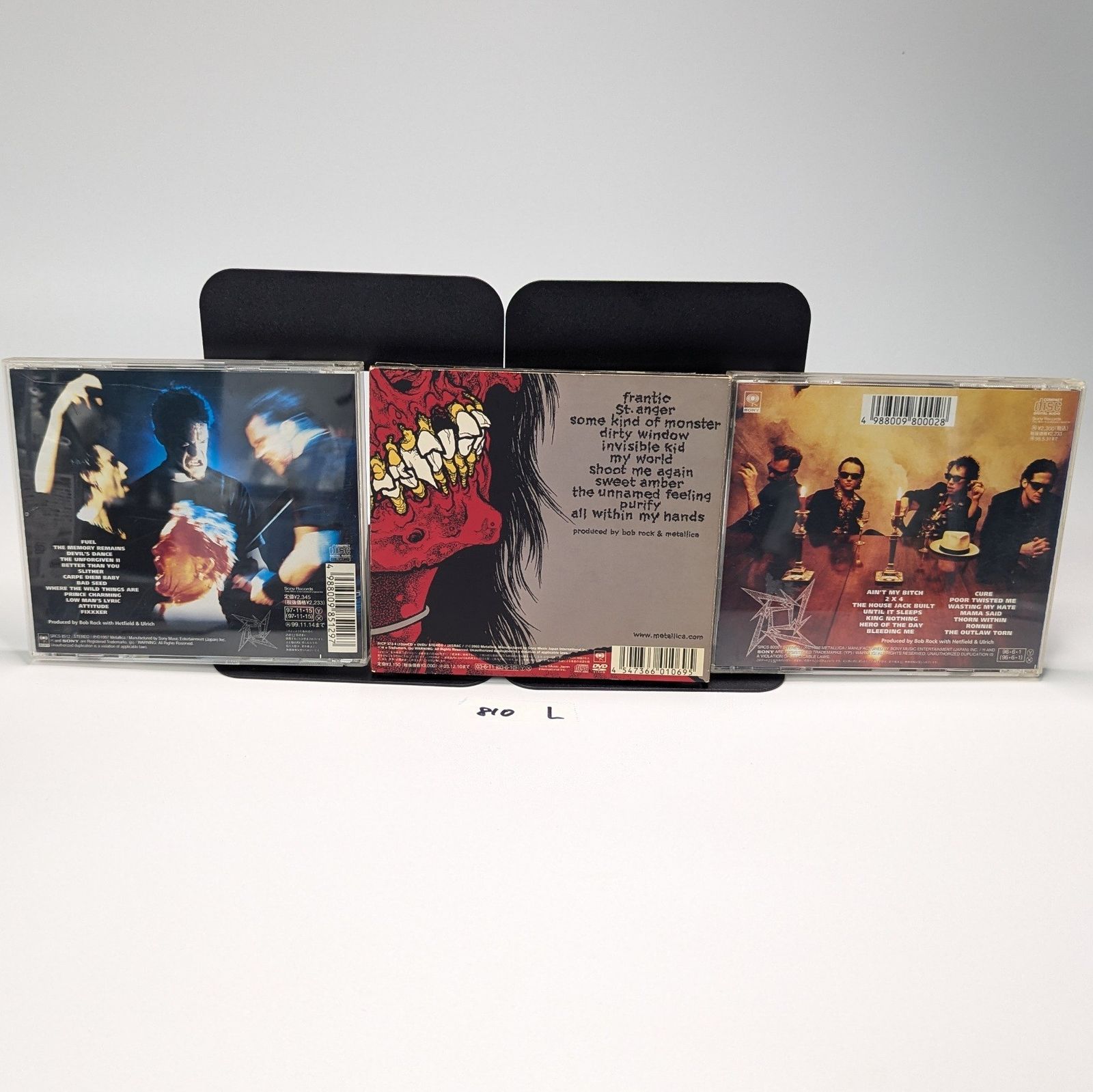 Metallica CDアルバム LOAD RELOAD ST. ANGER 3枚セット メタリカ 欠品