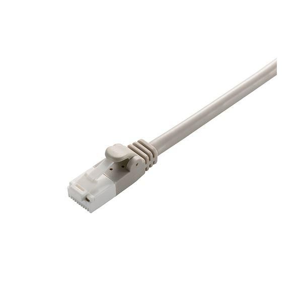 ds-エレコム LANケーブル/CAT6対応/EU RoHS指令準拠/爪折れ防止/簡易パッケージ仕様/50m/ライトグレー LD-GPT/LG50/RS
