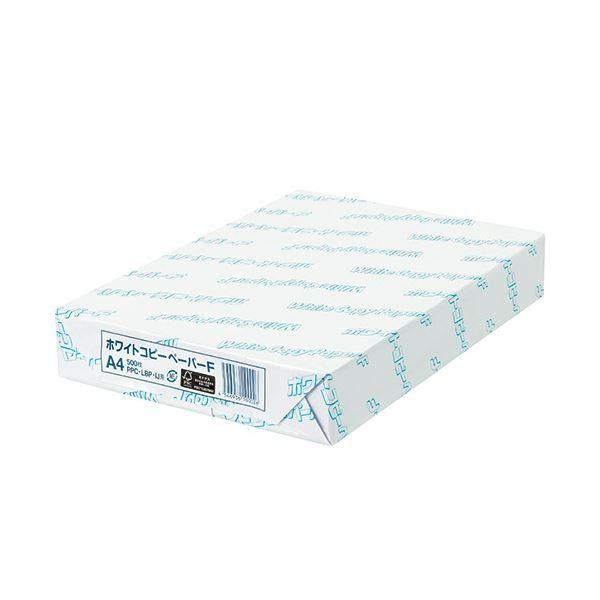 ds-（まとめ）日本紙パルプ商事 ホワイトコピーペーパーF A4 PPCWCPFA4 1冊（500枚） 〔×10セット〕