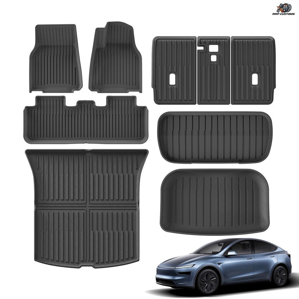 RHD TESLA MODEL Y 5SEATS LAUNCH 2025+ JUNIPER TPE FLOOR MATS CARGO LINER TRUNK MATS BACKREST PAD PROTECTION RHD TESLA MODEL Y 5SEATS LAUNCH 2025+ JUNIPER TPE FLOOR MATS CARGO LINER TRUNK MATS BACKREST PAD PROTECTION