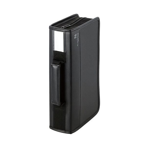 ds-（まとめ）エレコム Blu-ray/DVD/CD対応 ファスナーケース 96枚収納 ブラック CCD-SSB96BK 1個 〔×5セット〕 12,765円