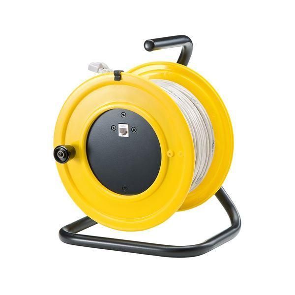 ds-サンワサプライ 巻取り延長CAT6LANケーブル KB-MKE14N