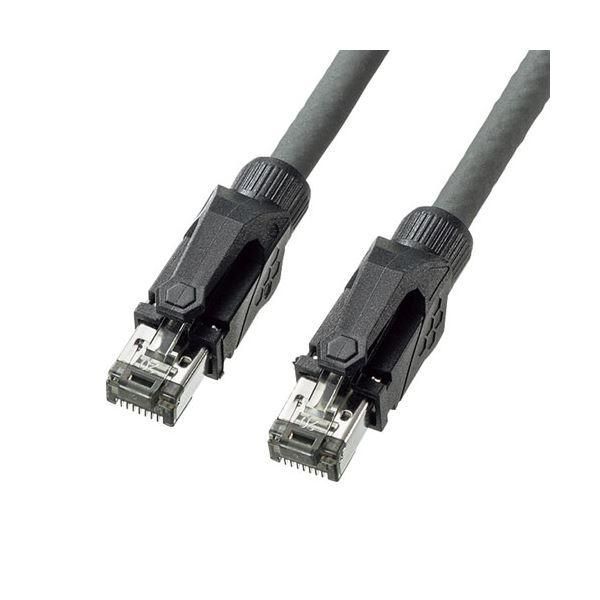 ds-サンワサプライ カテゴリ6A STP LANケーブル KB-T6ASTP-10GY