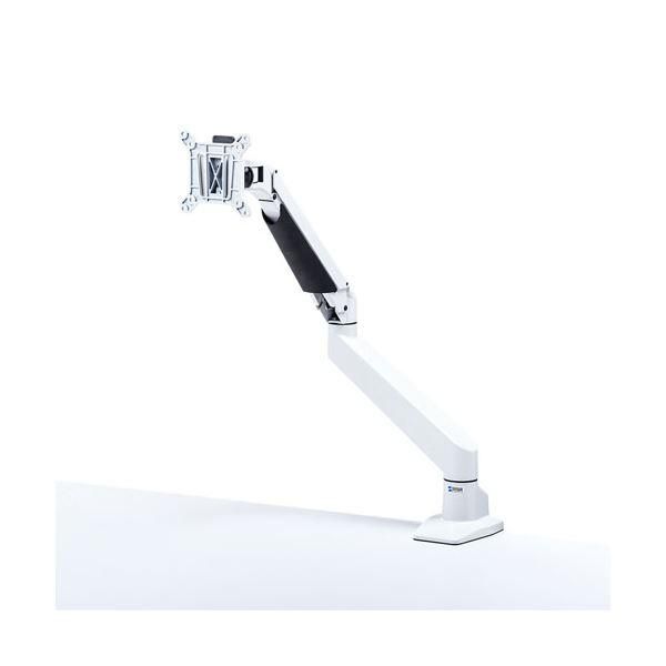 ds-サンワサプライ 水平垂直多関節液晶モニターアーム(ホワイト) CR-LA1301WN2〔組立品〕