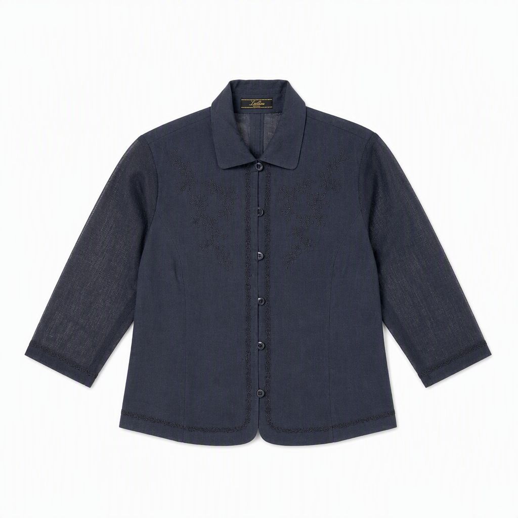 レリアン リネン100% ジャケット 美品 レリアン 麻100% COMO ITALY 