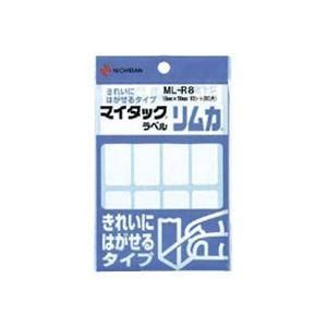 ds-(まとめ) ニチバン マイタック ラベルリムカ 18×50mm ML-R8 1セット(800片：80片×10パック) 〔×3セット〕