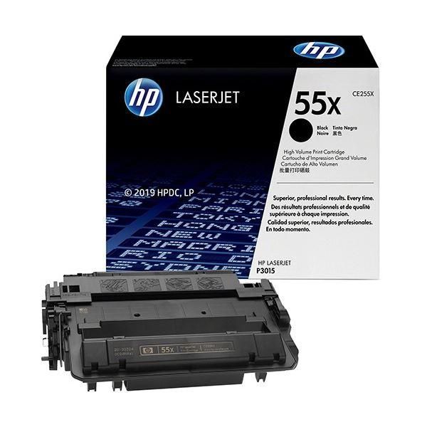 ds-日本HP(ヒューレット・パッカード) 55X プリントカートリッジ 黒 大容量 CE255X 1個