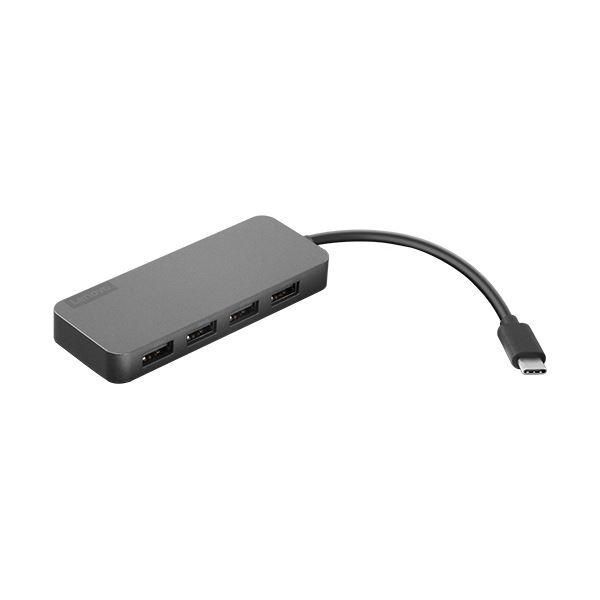 ds-レノボ USB Type-C - USBType-A ハブ（USB Type-A 4ポート搭載） 4X90X21427 1個