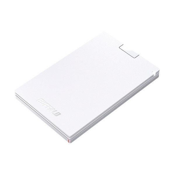 ds-バッファロー USB3.2（Gen1）ポータブルSSD 1.0TB ホワイト SSD-PG1.0U3-WC 1台