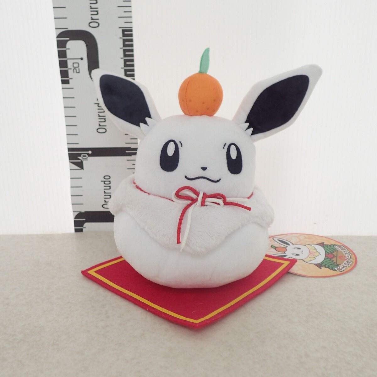 ポケモンセンター ぬいぐるみ イーブイ鏡餅 紙タグ付き