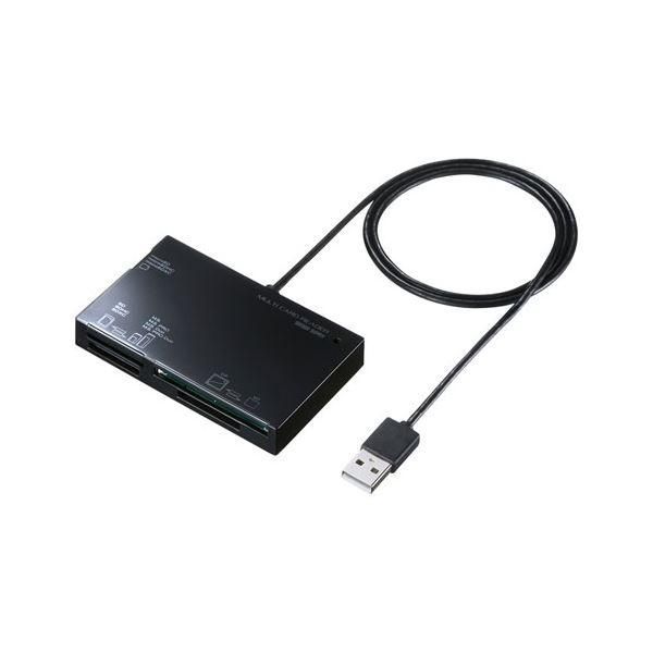 ds-〔5個セット〕 サンワサプライ USB2.0 カードリーダー ADR-ML19BKNX5