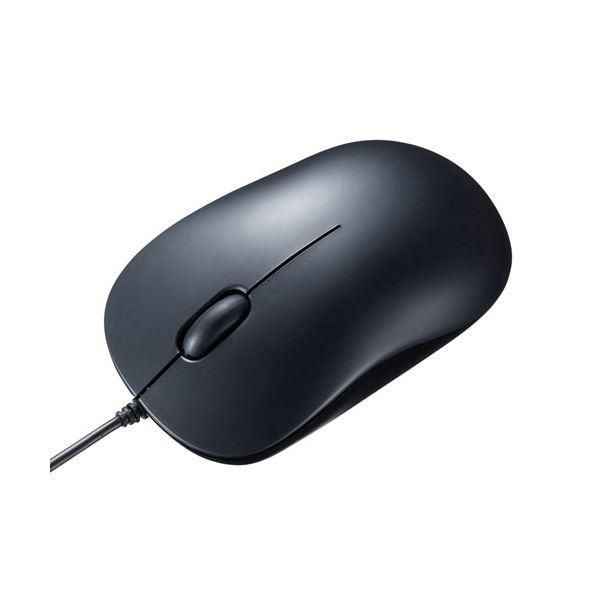 ds-〔5個セット〕 サンワサプライ 有線Type-CブルーLEDマウス(静音タイプ) MA-BLC194SBKX5 12,061円
