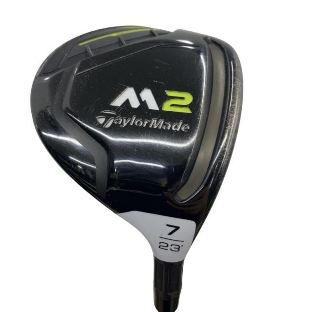 【中古】 テーラーメイド M2(2017) 7W フェアウェイウッド FW 純正特注シャフト (フレックスS) メンズ 男性用 右利き 右用 Dランク ゴルフクラブ