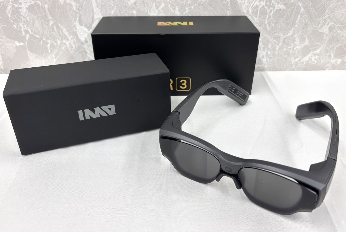 【INMO ARグラス】INMO AIR 3 IMA301 メタリックグレー 一体型 フルカラー スタンドアローン型 箱、付属品付き 家電 41,795円
