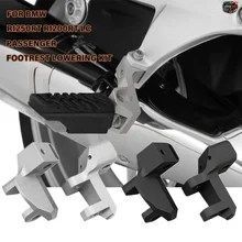 BMW R1250RT R1200RT LC 2014-2022 2021 2019 R 1250 RT用オートバイパッセンジャーフットレストフットペグフットペグロワーリングキットフ