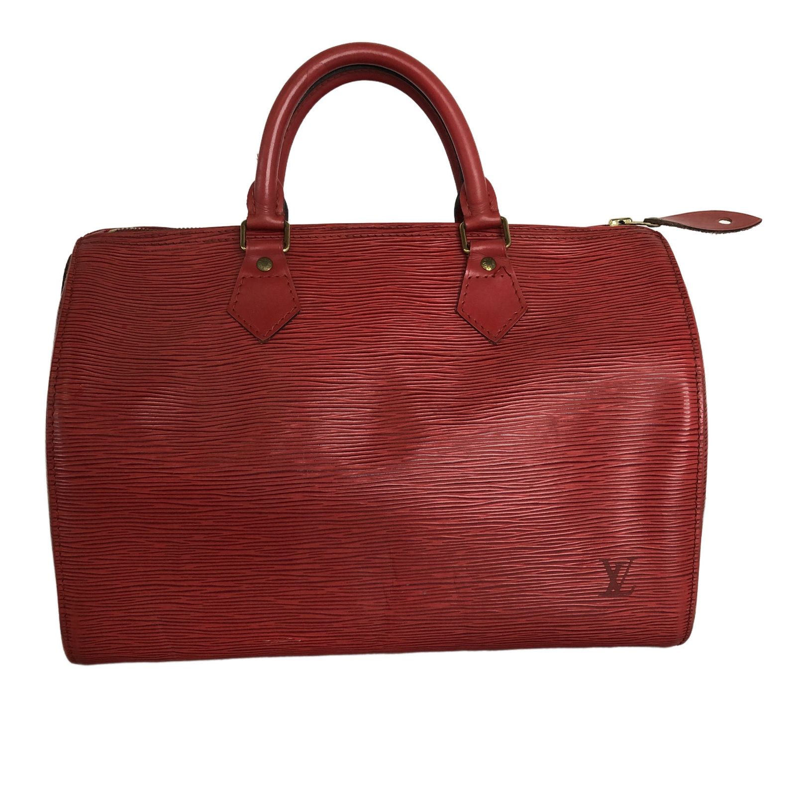 LOUIS VUITTON ルイヴィトン エピ スピーディ30 ハンドバッグ ミニボストンバッグ レッド M43007 レディース 中古 T11431849