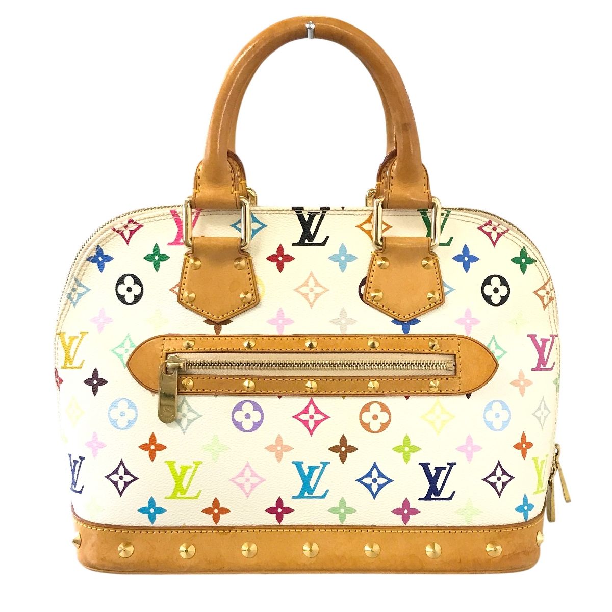 ルイヴィトン LOUIS VUITTON モノグラム マルチカラー アルマPM ハンドバッグ M92647 ブロン レディース バッグ 中古 T11483361 95,590円