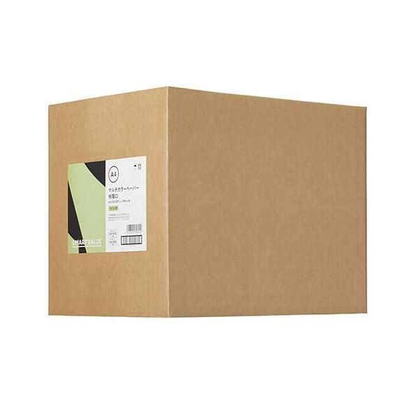 ds-カラーペーパー特厚口A4 鶯 1500枚 A281J-3