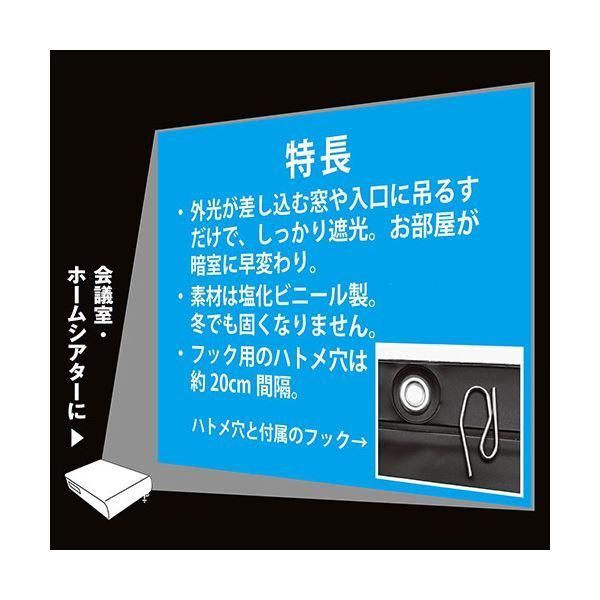 ds-エツミ 暗室用遮光カーテンII 幅1m×高さ2m VE-7763