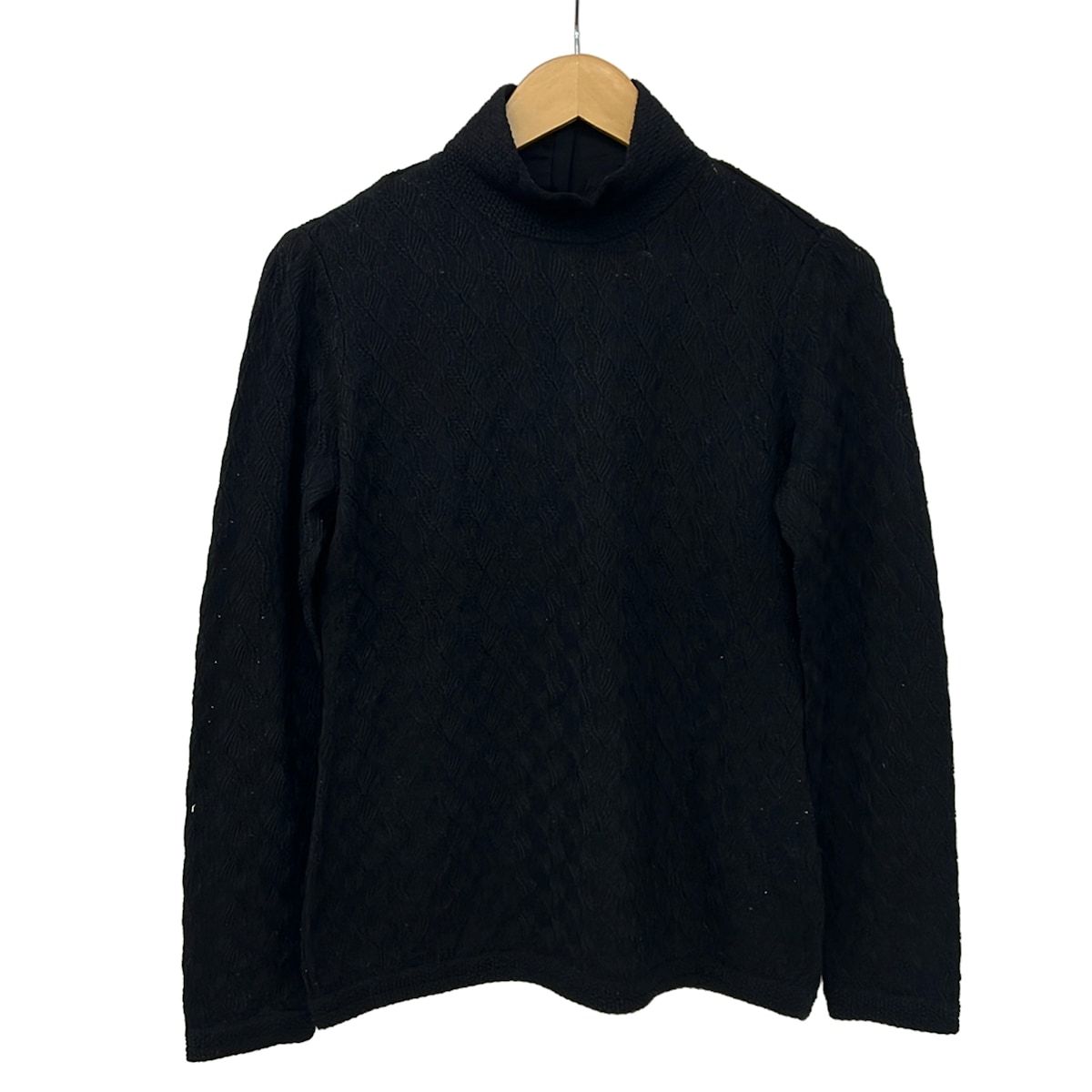 MISSONI(ミッソーニ) 長袖セーター サイズ42 M レディース美品 - 黒 ハイネック