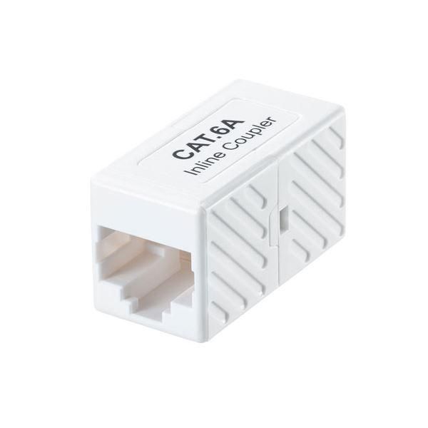 ds-〔5個セット〕 サンワサプライ RJ-45中継アダプタ（カテゴリ6A UTP） ADT-EX-6AUTPX5