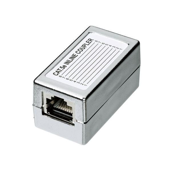 ds-〔5個セット〕 サンワサプライ STP用中継アダプタ（エンハンスドカテゴリ5） ADT-EX-STPNX5