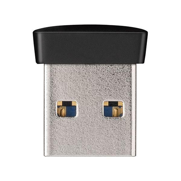 ds-(まとめ) バッファロー USB3.0対応マイクロUSBメモリー 32GB ブラック RUF3-PS32G-BK 1個 〔×3セット〕
