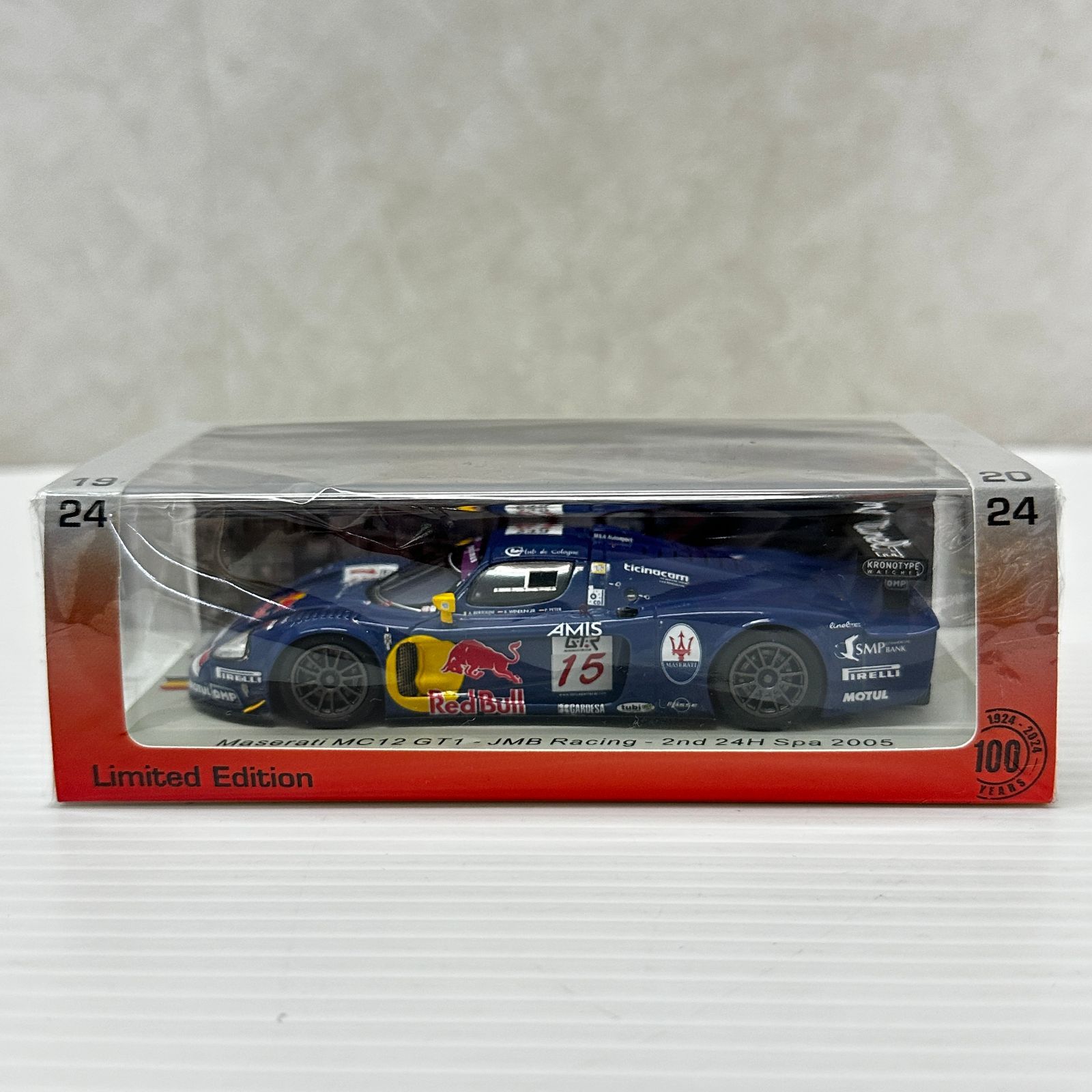 ★スパーク 1/43 Maserati MC12 GT1 JMB Racing 2nd 24H Spa 2005 未開封品 smsmini098607