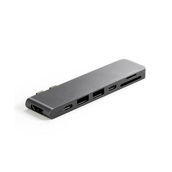 ds-サンワダイレクト Type-Cドッキングステーション 7in2 MacBook Pro専用 PD対応60W 400-ADR320GPD 1個