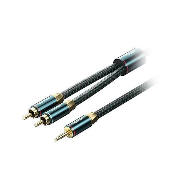 ds-VENTION 3.5mm Male to 2RCA Male オーディオケーブル 1.5m グリーン BC-1030 6,908円