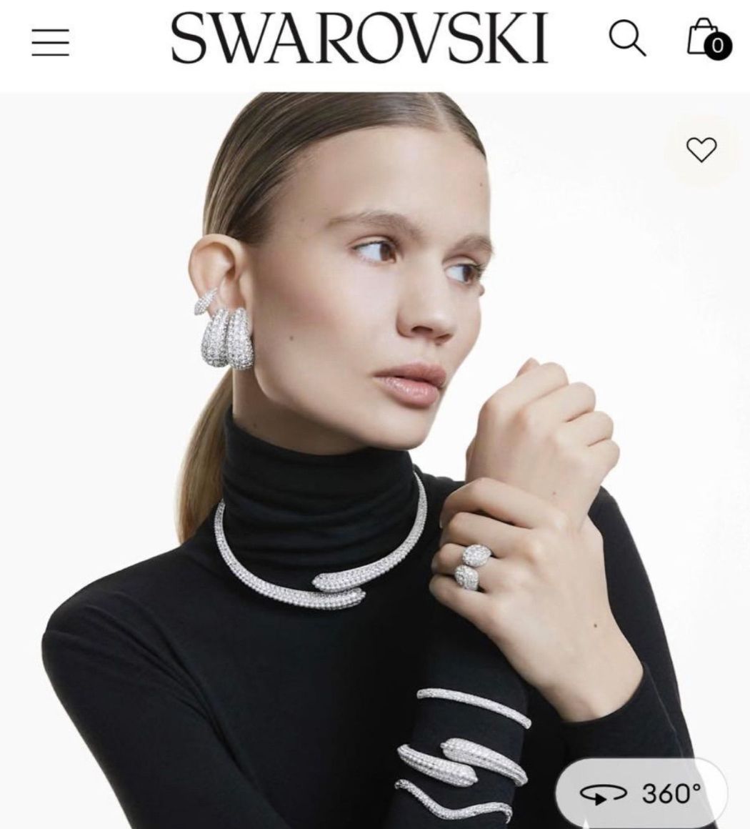 特売バーゲン】新品 スワロフスキー Swarovski Sublima ドロップピアス