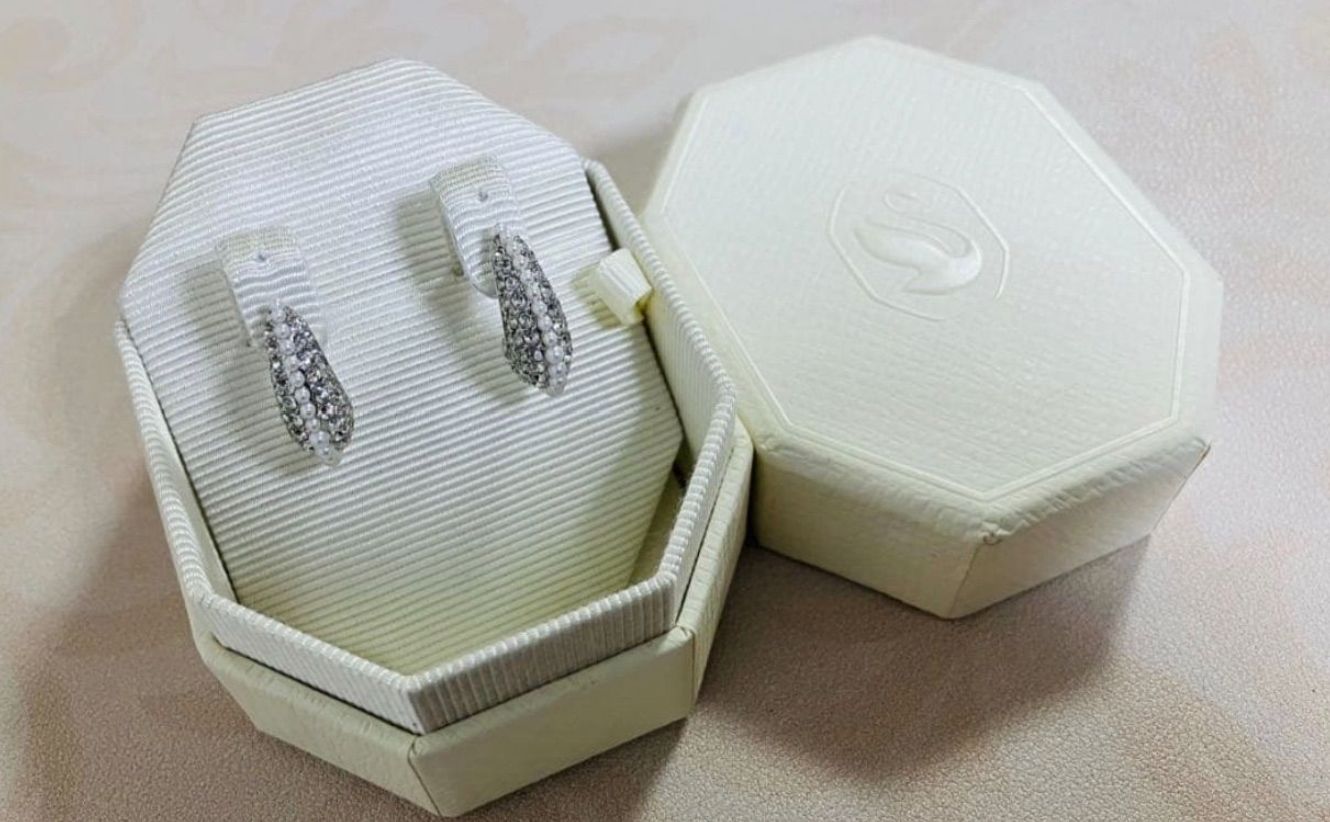 特売バーゲン】新品 スワロフスキー Swarovski Sublima ドロップピアス
