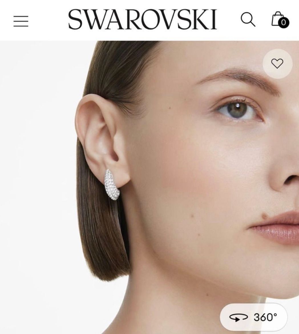 特売バーゲン】新品 スワロフスキー Swarovski Sublima ドロップピアス