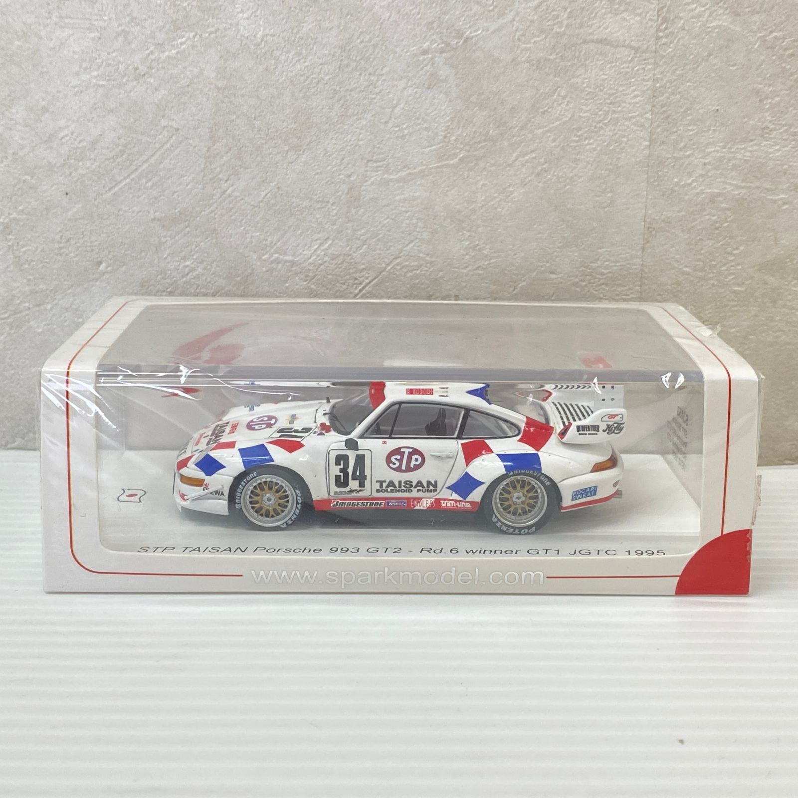 ★スパーク 1/43 STP TAISAN Porsche 993 GT2 No.34 Rd.6 winner GT1 JGTC 1995 SJ153 未開封品 smsmini098699